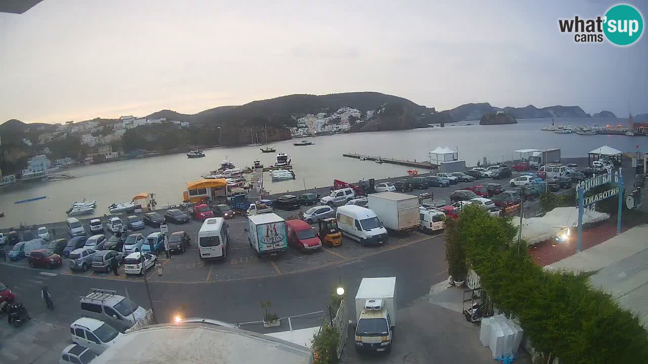 Webcam du port de Ponza – Île de Ponza