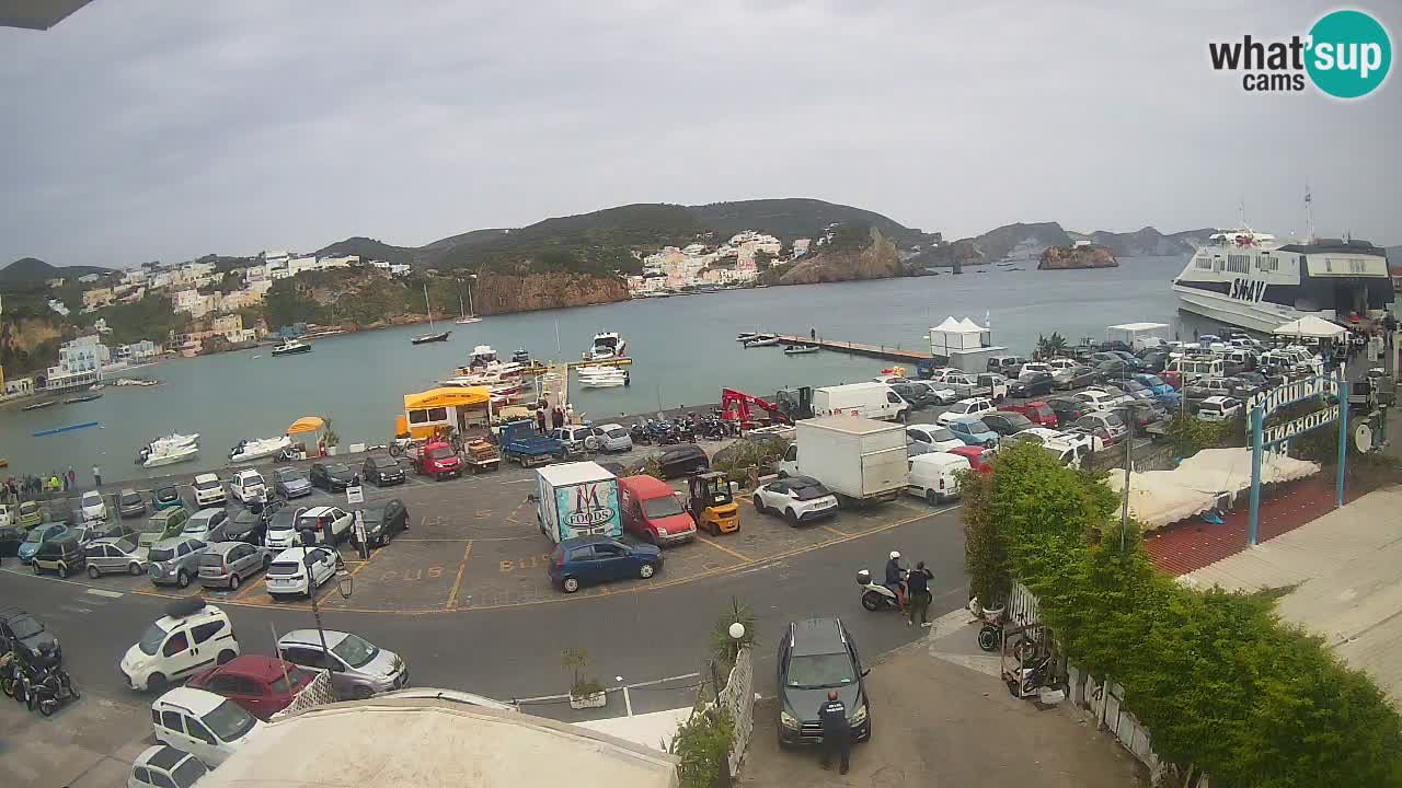 Ponza port webcam – Island of Ponza