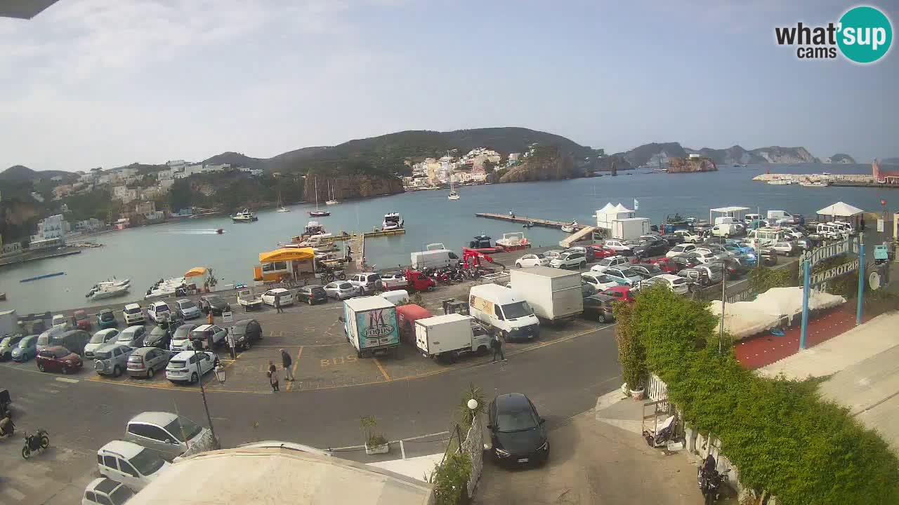 Ponza port webcam – Island of Ponza