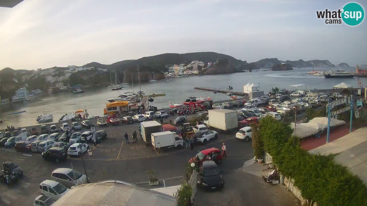 Web kamera luka Ponza – otok Ponza