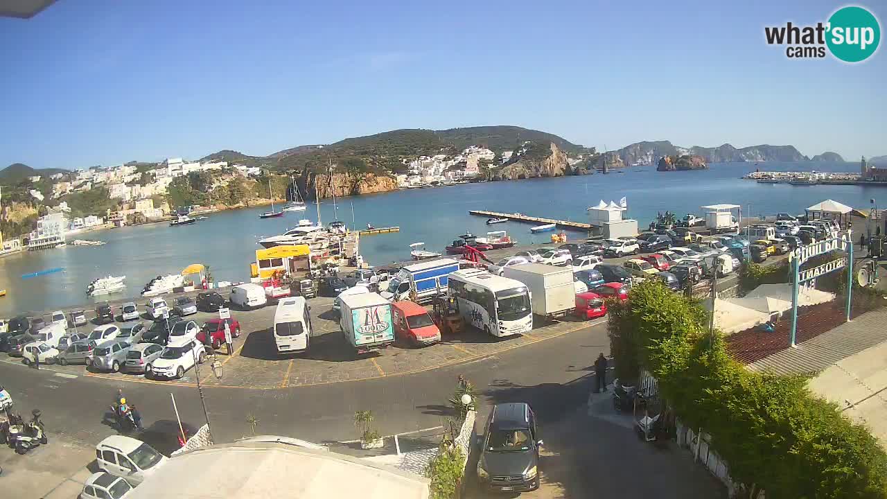 Webcam du port de Ponza – Île de Ponza