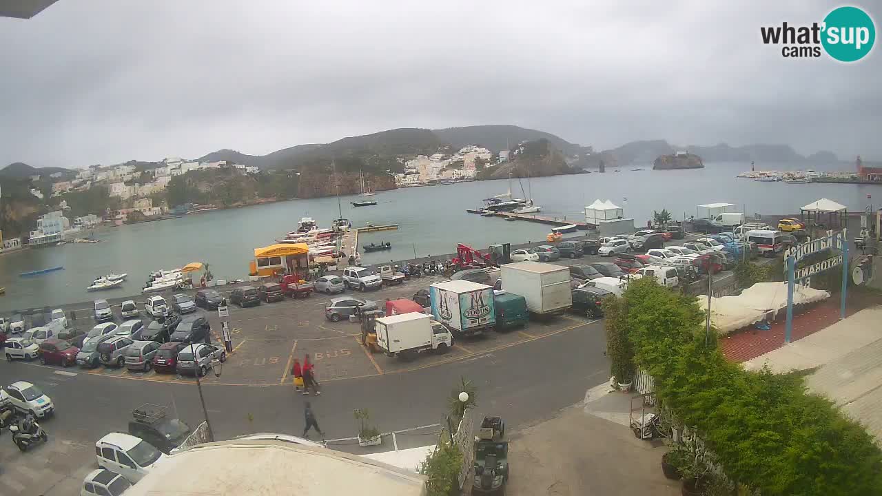Ponza port webcam – Island of Ponza