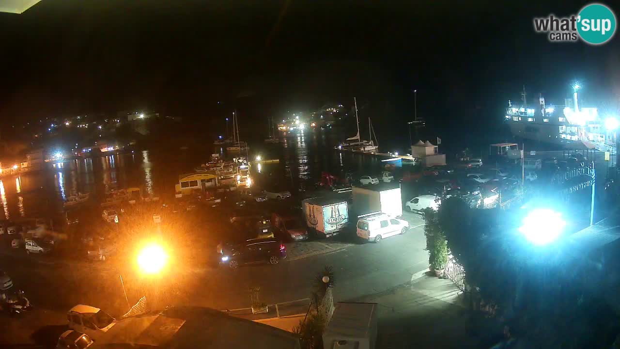 Insel Ponza Hafen webcam – Italien