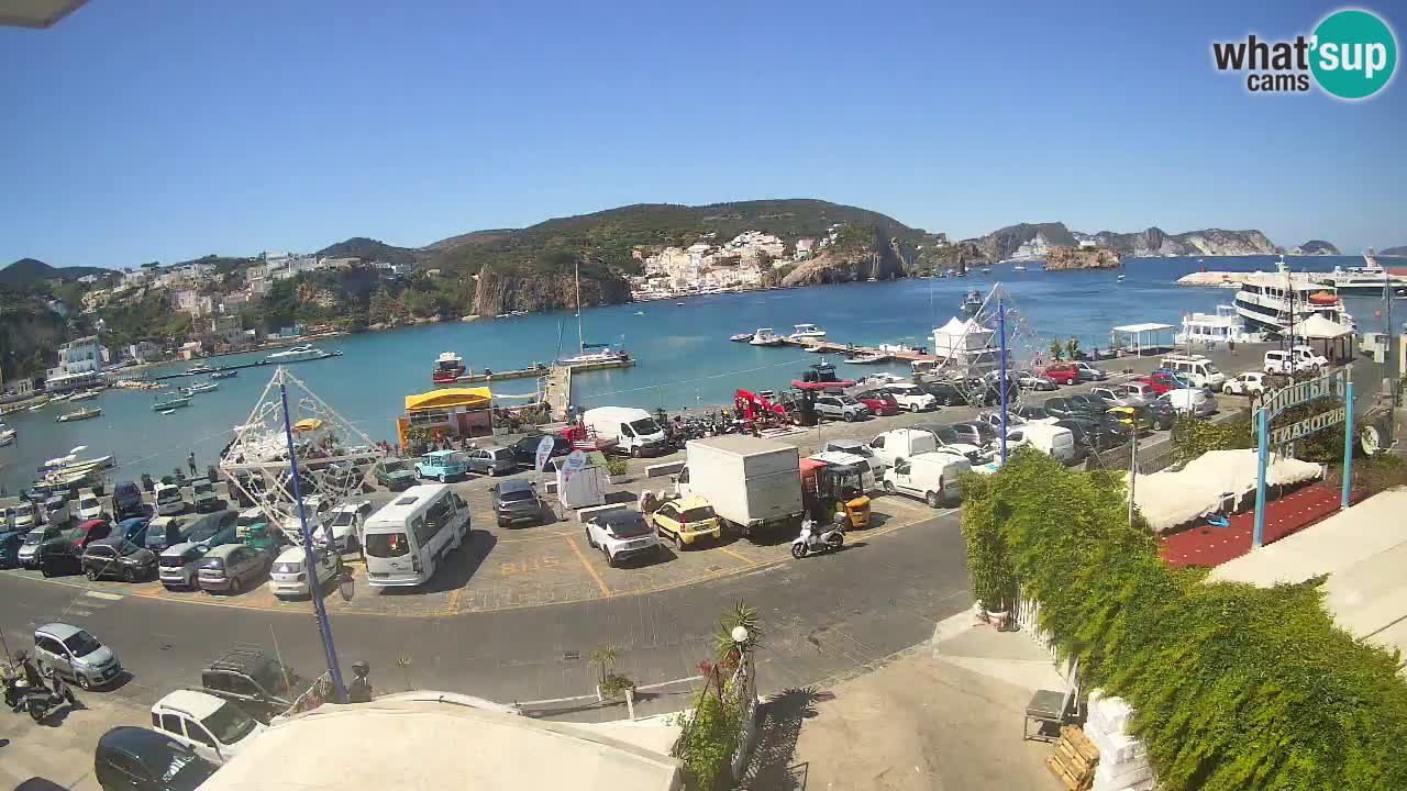 Ponza port webcam – Island of Ponza