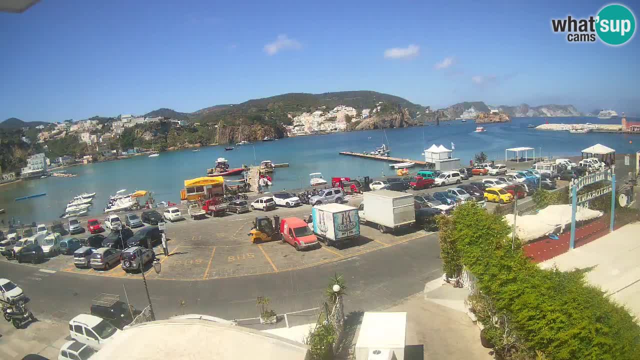 Webcam du port de Ponza – Île de Ponza