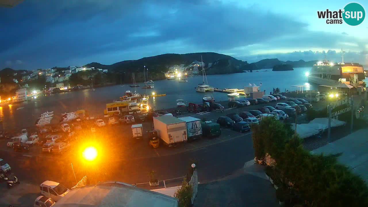Ponza port webcam – Island of Ponza