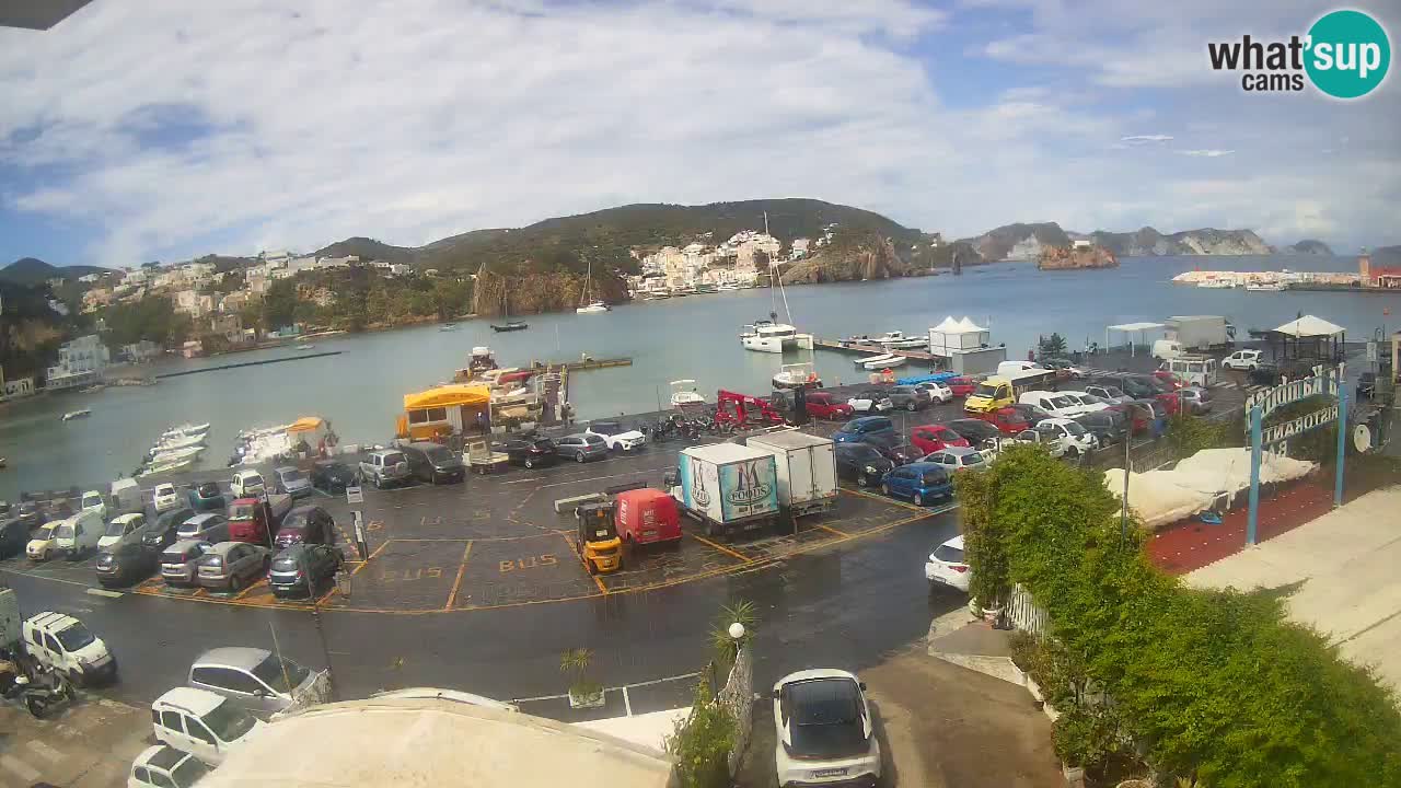Webcam du port de Ponza – Île de Ponza