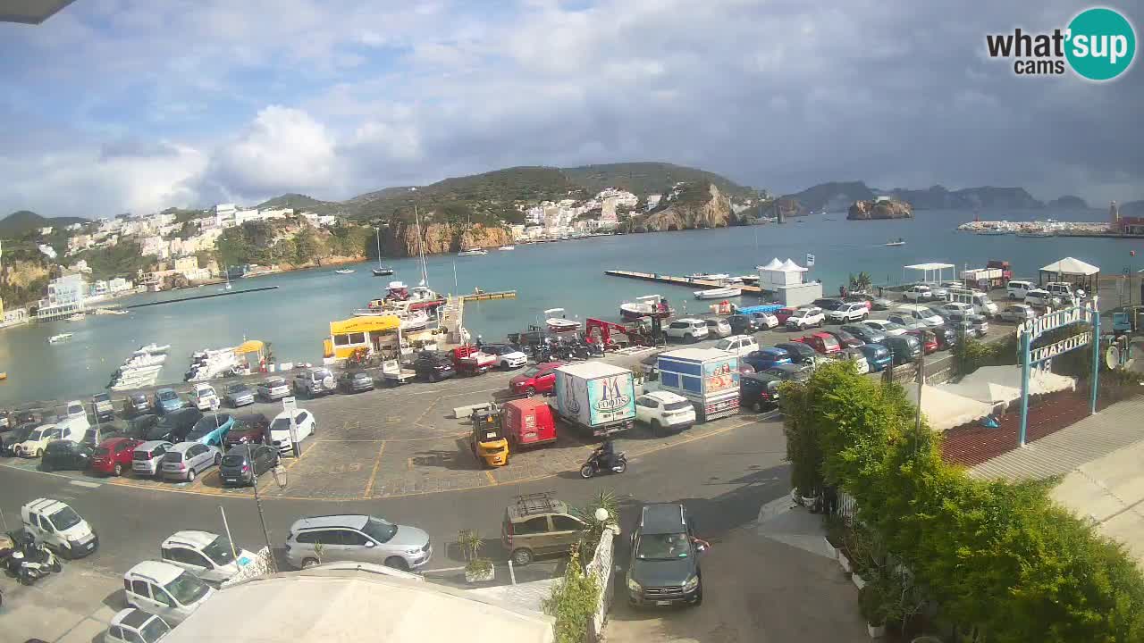 Ponza port webcam – Island of Ponza