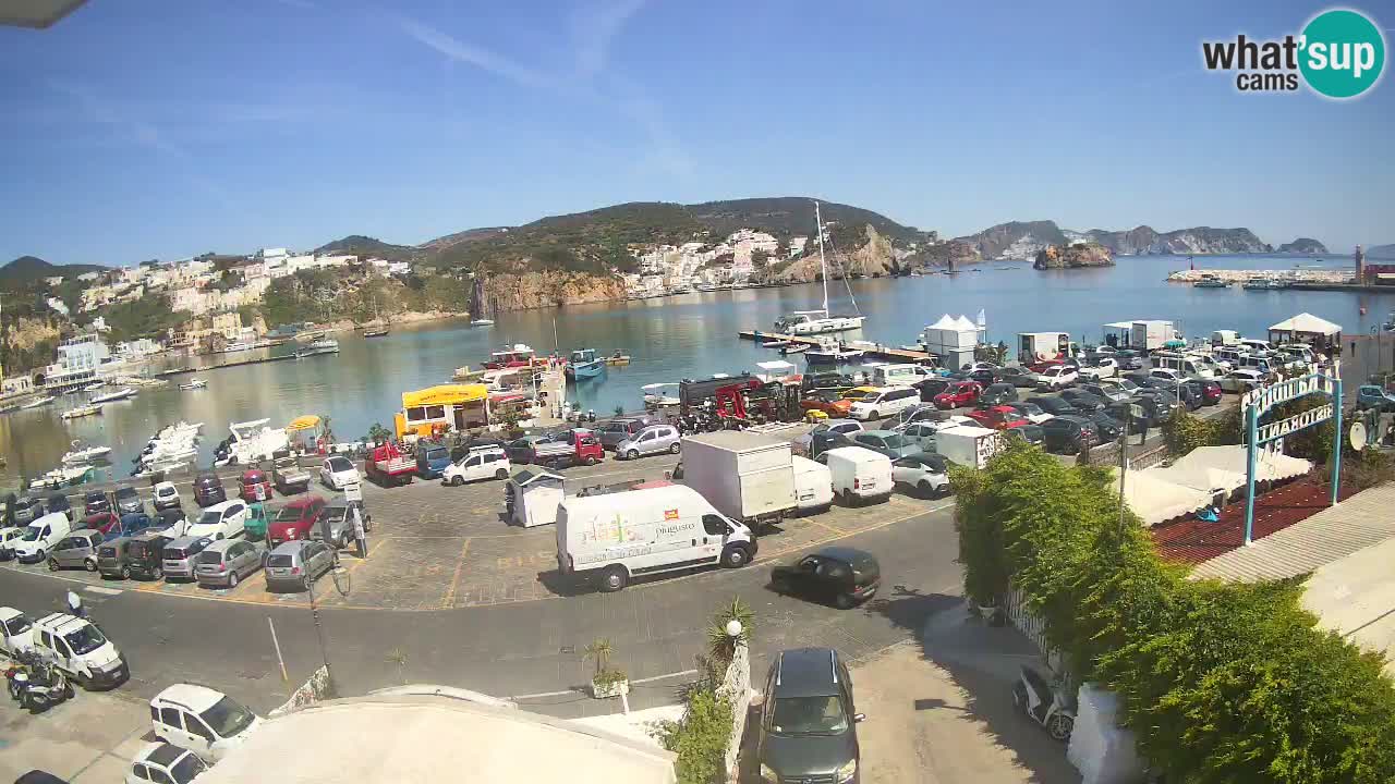 Ponza port webcam – Island of Ponza