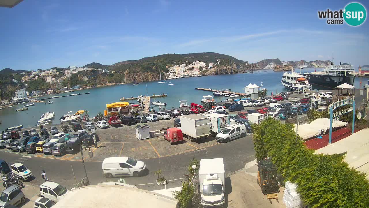 Ponza port webcam – Island of Ponza