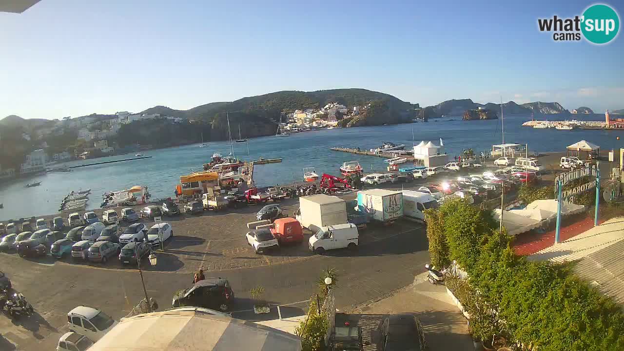 Ponza port webcam – Island of Ponza