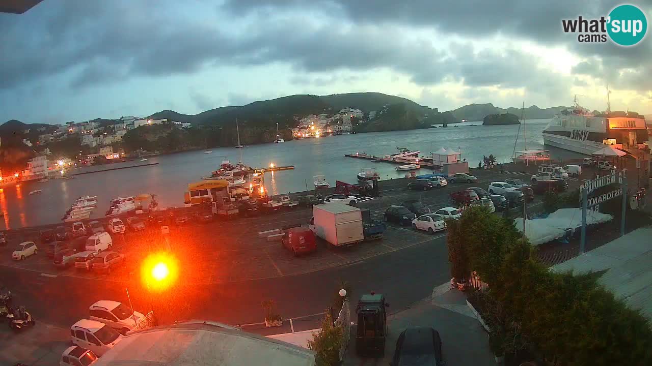 Ponza port webcam – Island of Ponza