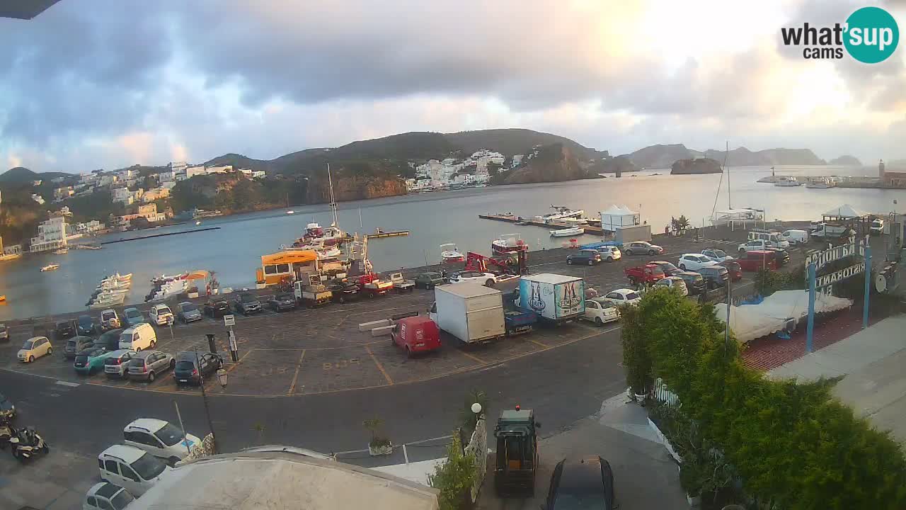 Ponza port webcam – Island of Ponza