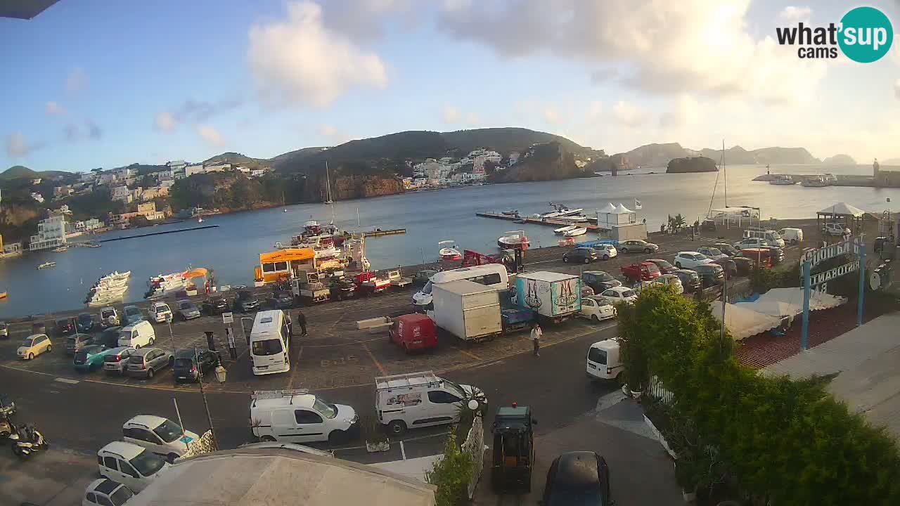 Web kamera luka Ponza – otok Ponza