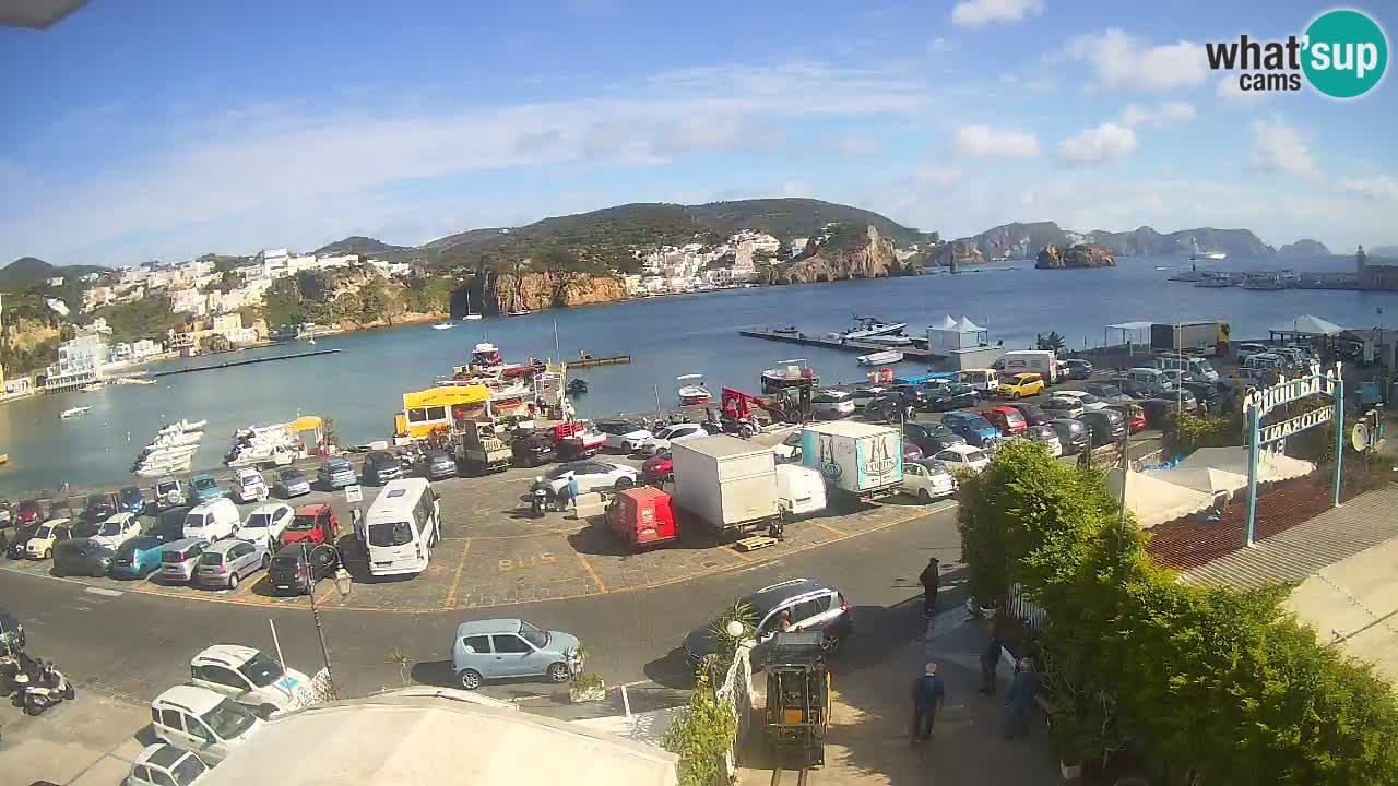 Webcam del puerto de Ponza – Isla de Ponza