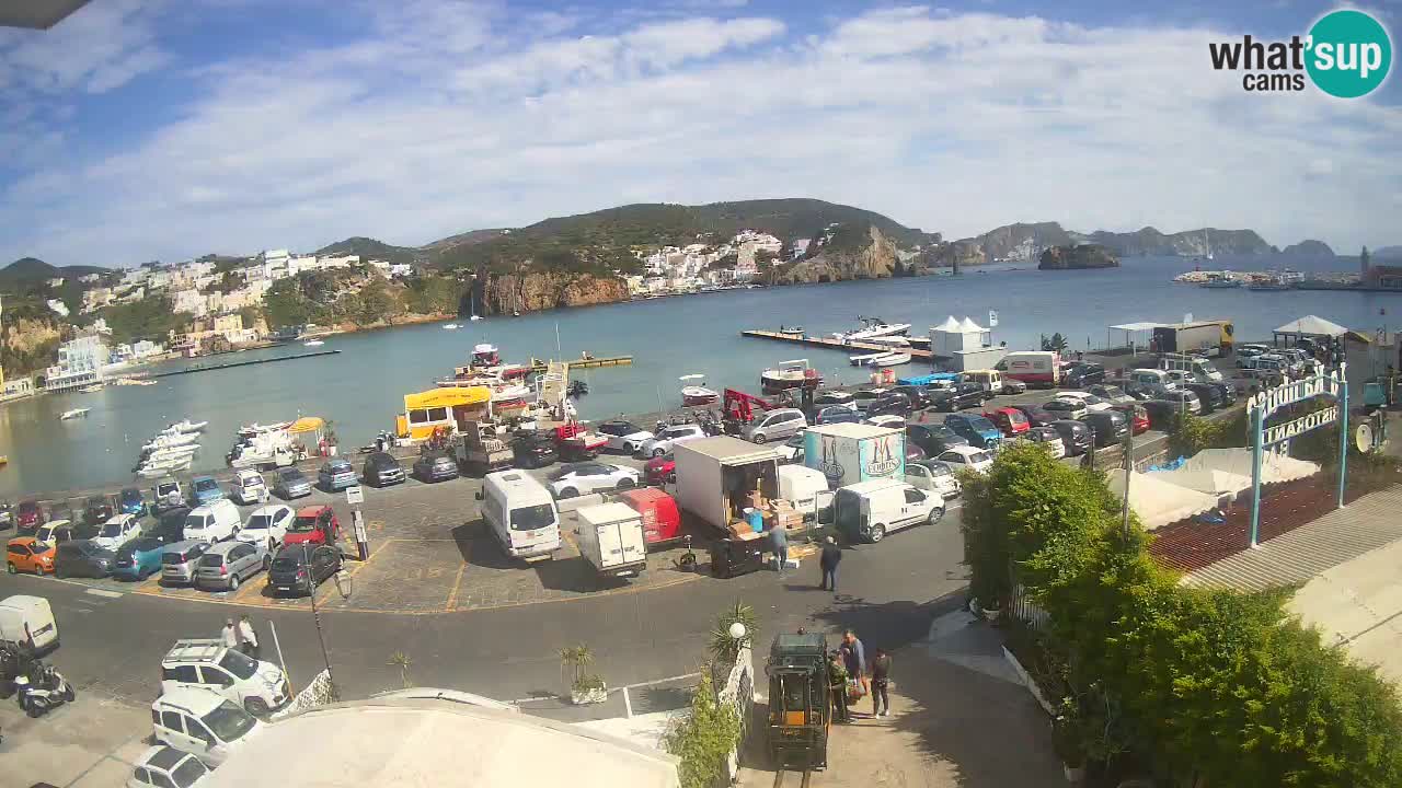 Ponza port webcam – Island of Ponza