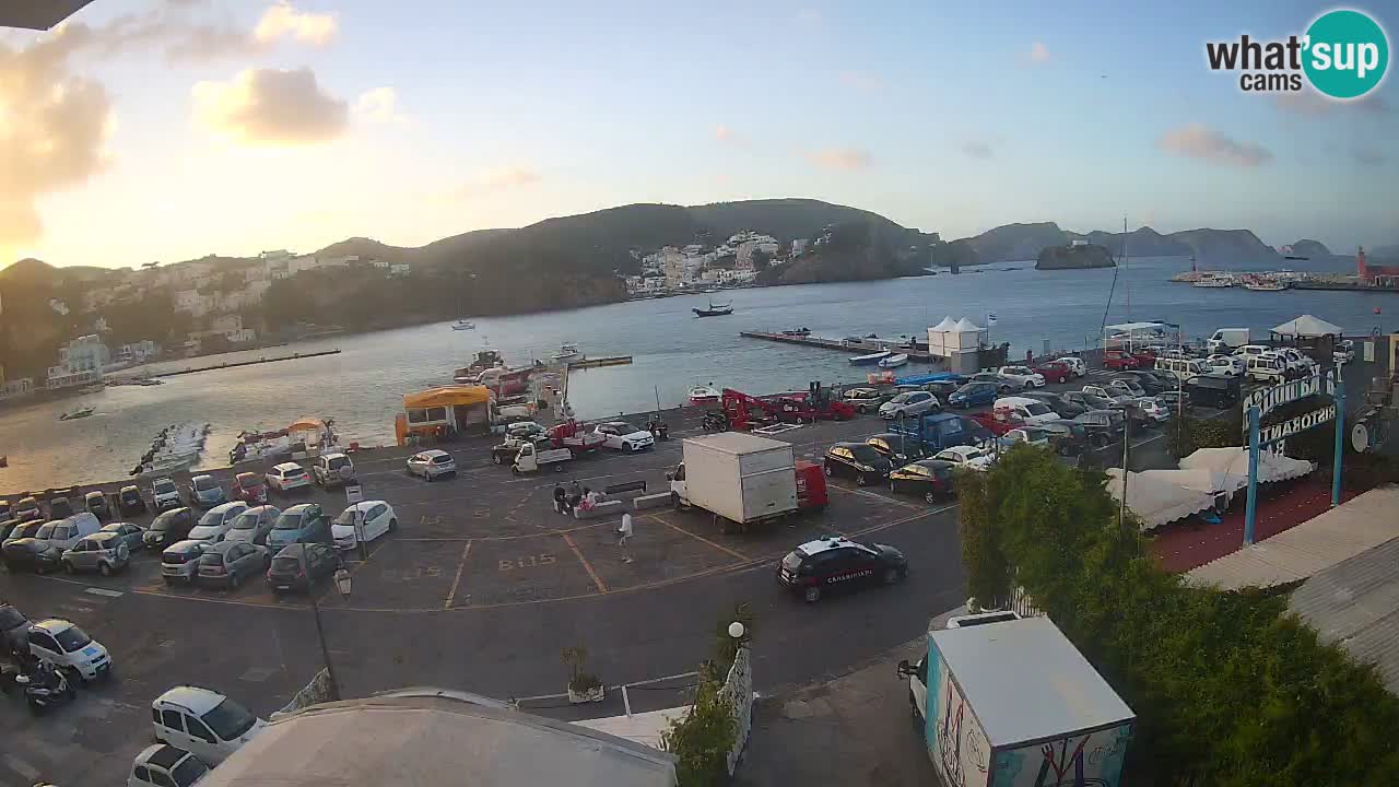 Web kamera luka Ponza – otok Ponza