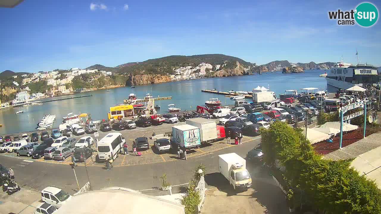 Ponza port webcam – Island of Ponza