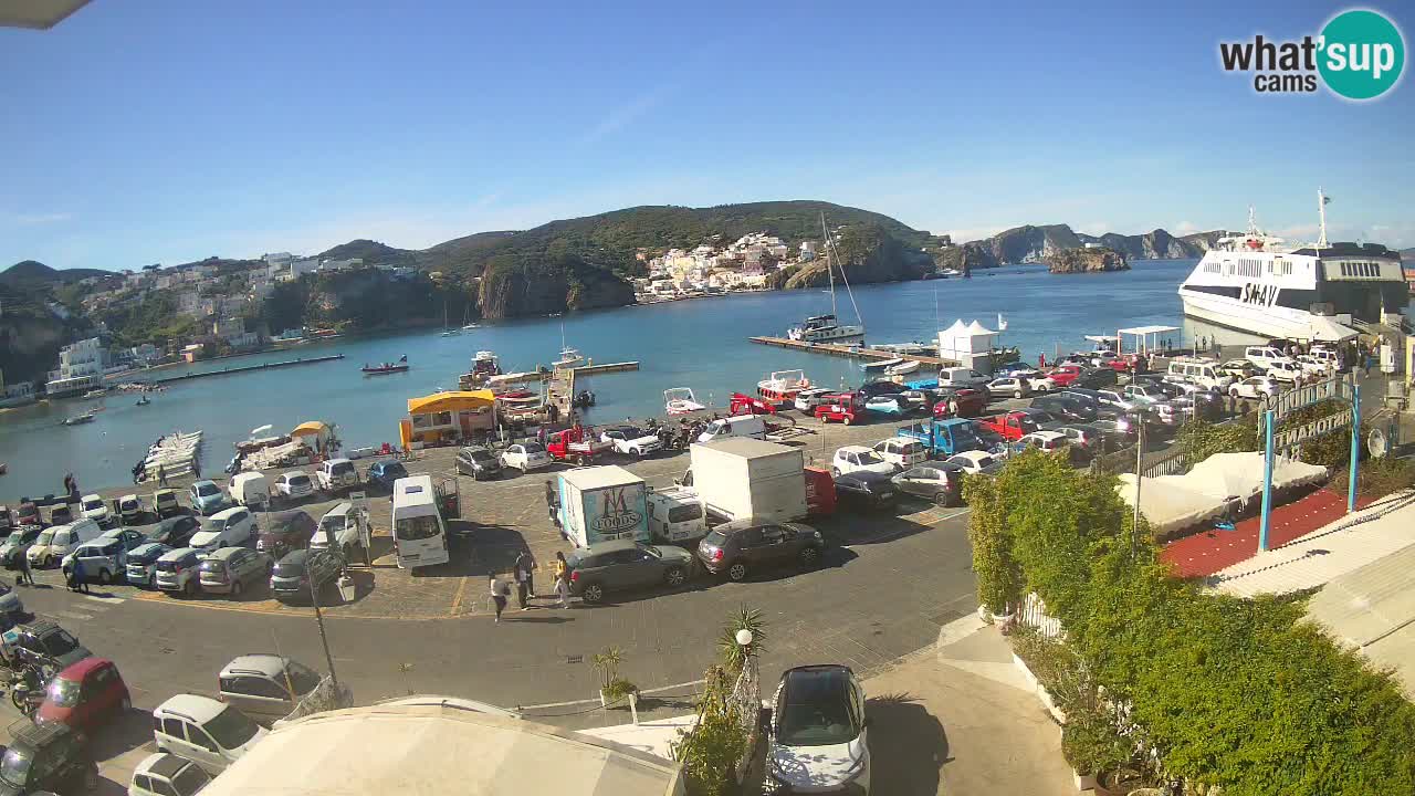 Web kamera luka Ponza – otok Ponza