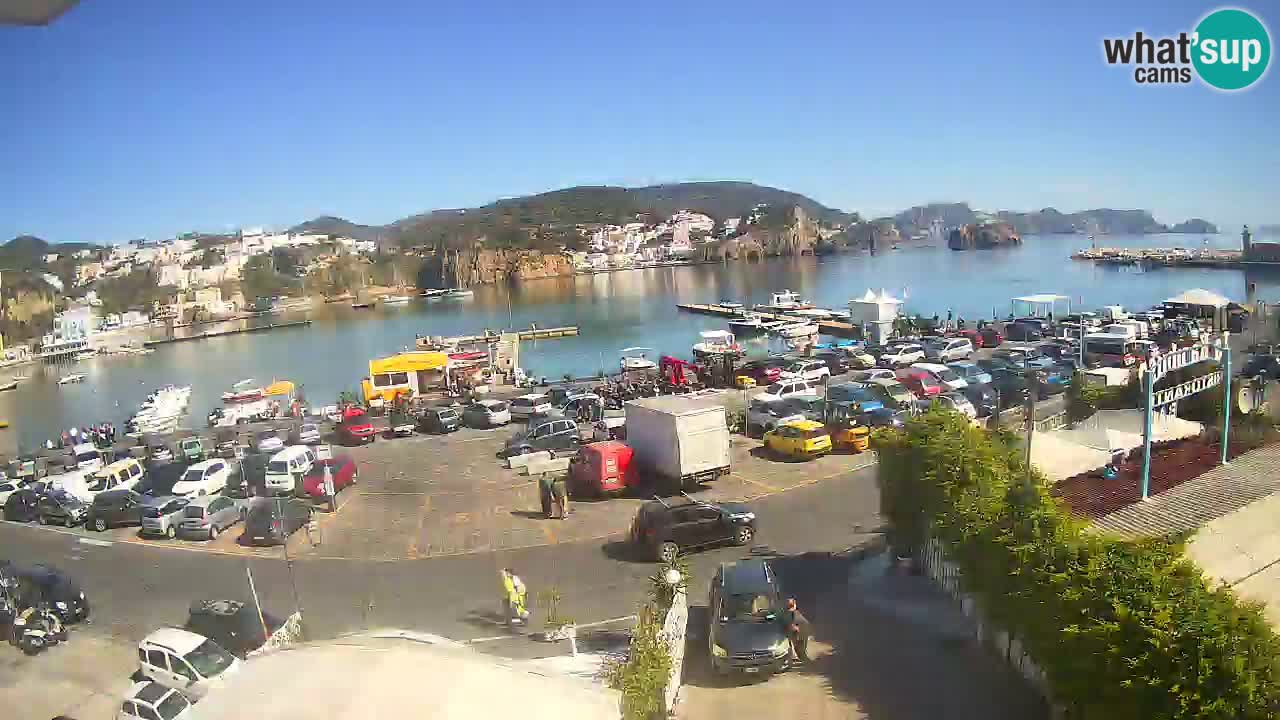 Webcam du port de Ponza – Île de Ponza