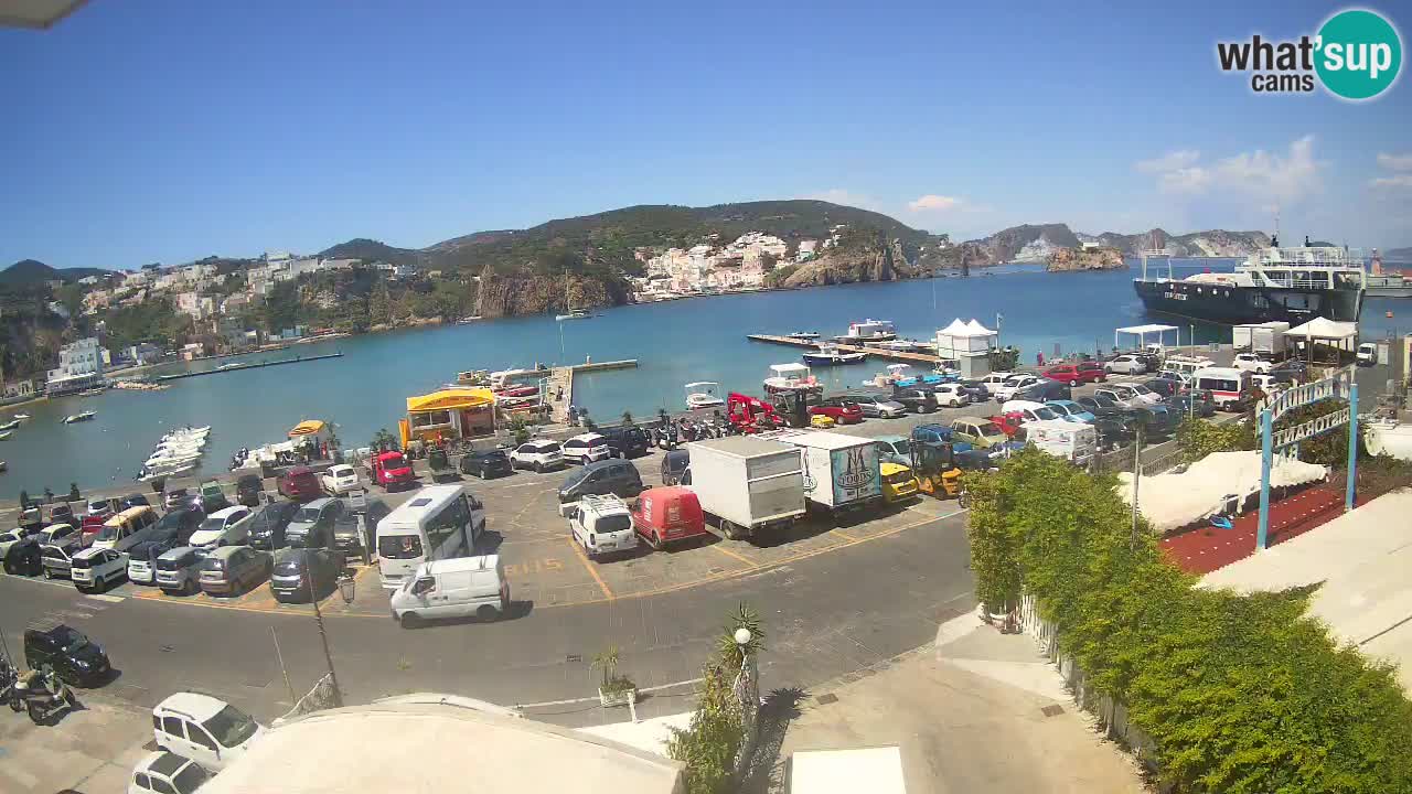 Web kamera luka Ponza – otok Ponza