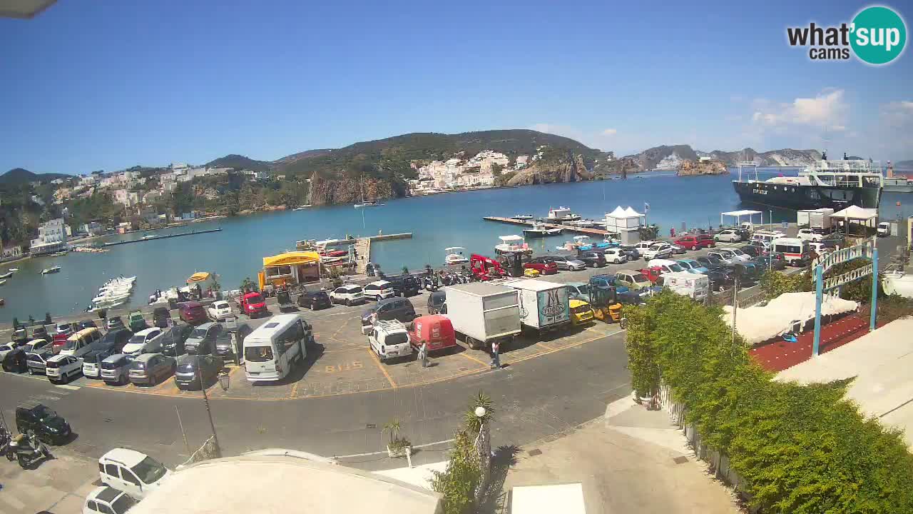 Ponza port webcam – Island of Ponza