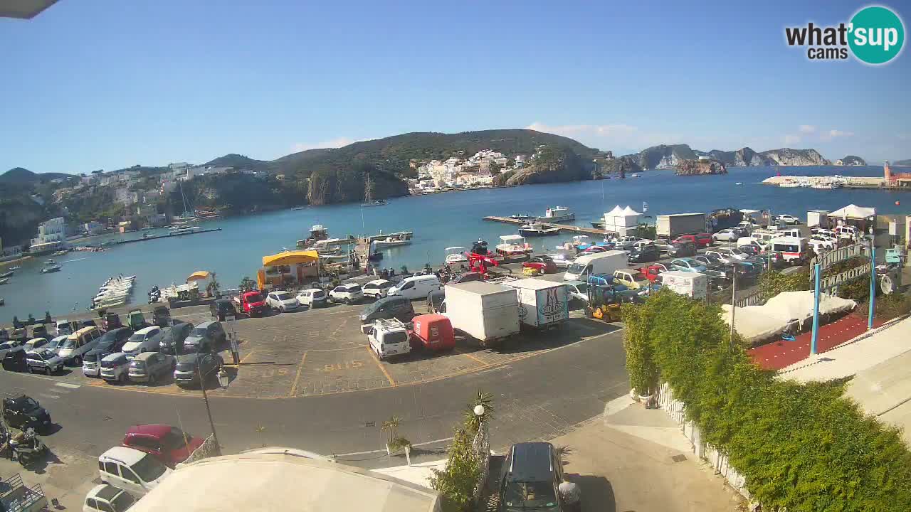 Webcam du port de Ponza – Île de Ponza