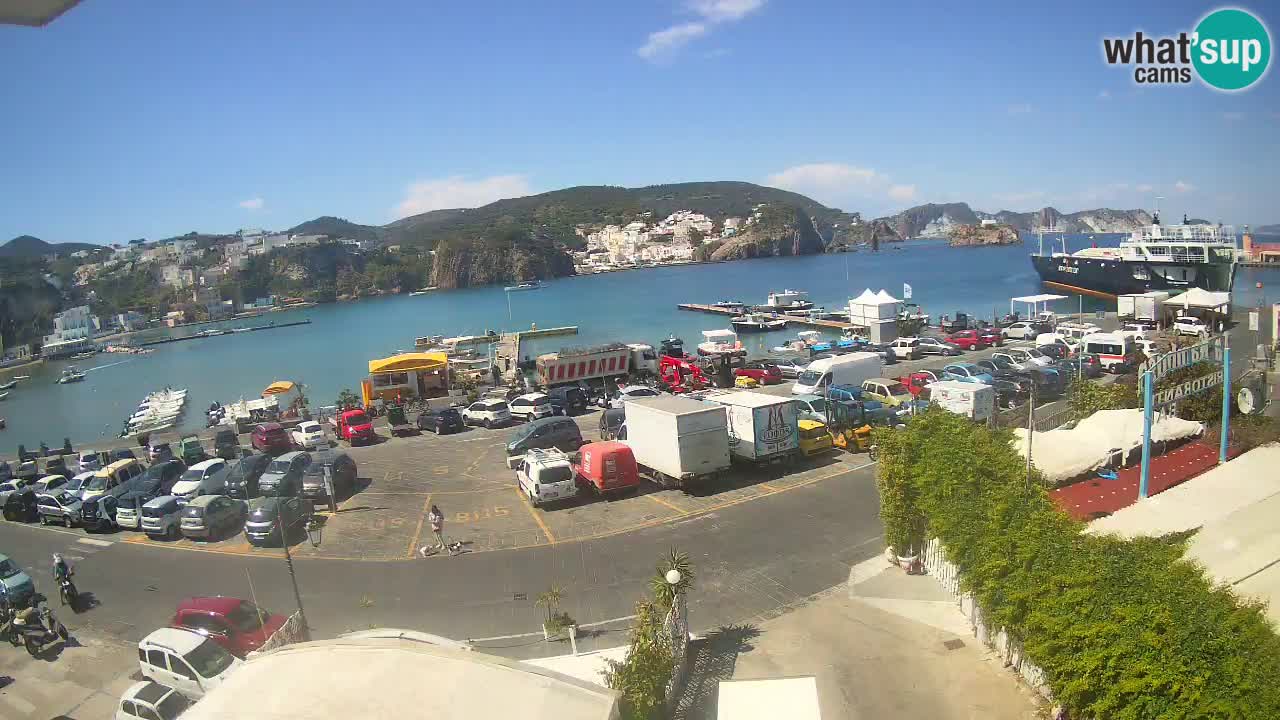 Ponza port webcam – Island of Ponza