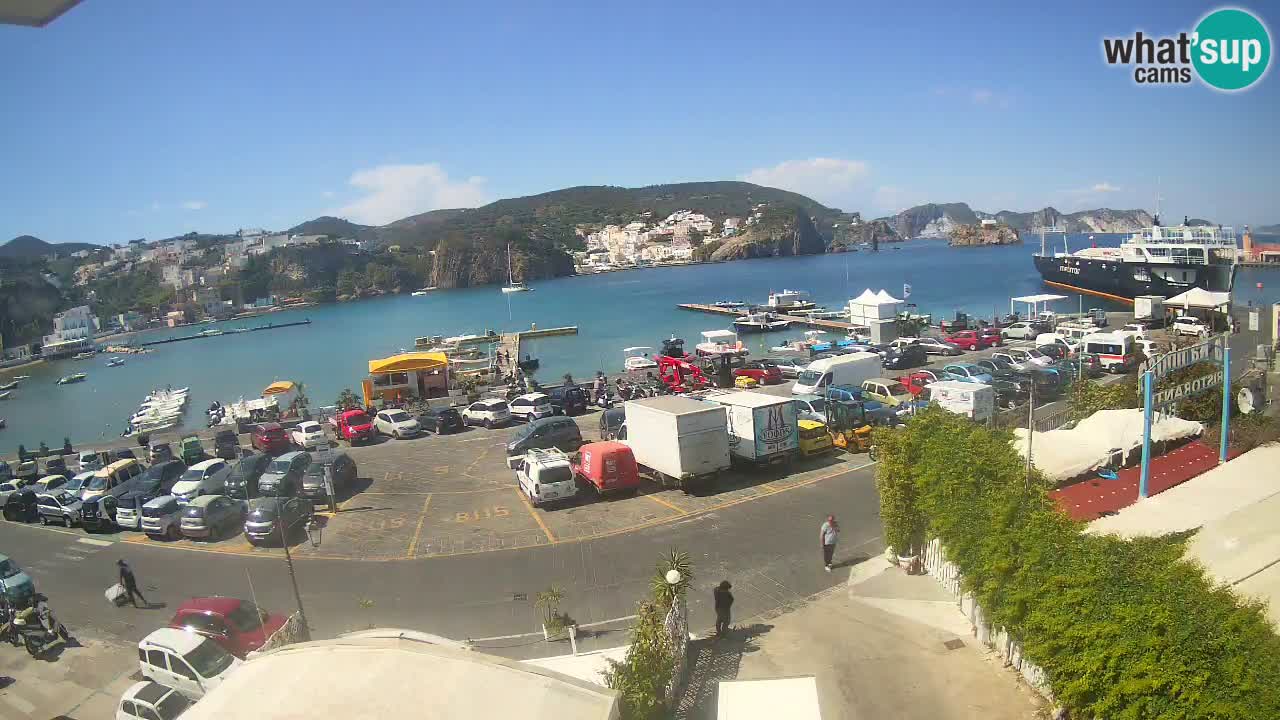 Ponza port webcam – Island of Ponza
