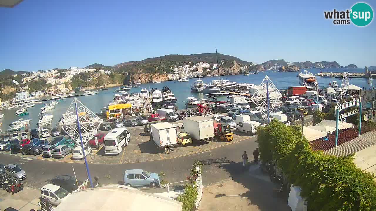 Webcam del puerto de Ponza – Isla de Ponza