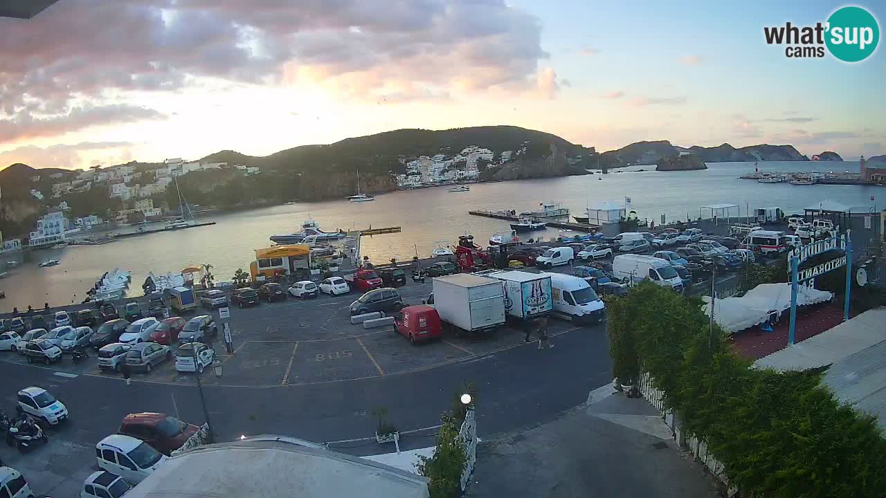 Webcam du port de Ponza – Île de Ponza