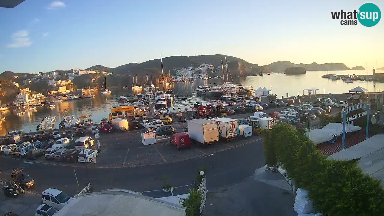 Ponza port webcam – Island of Ponza