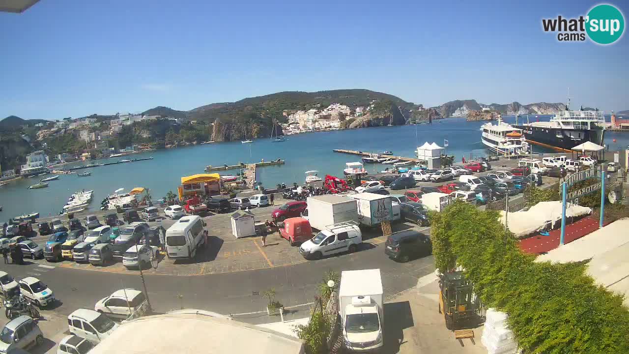 Ponza port webcam – Island of Ponza