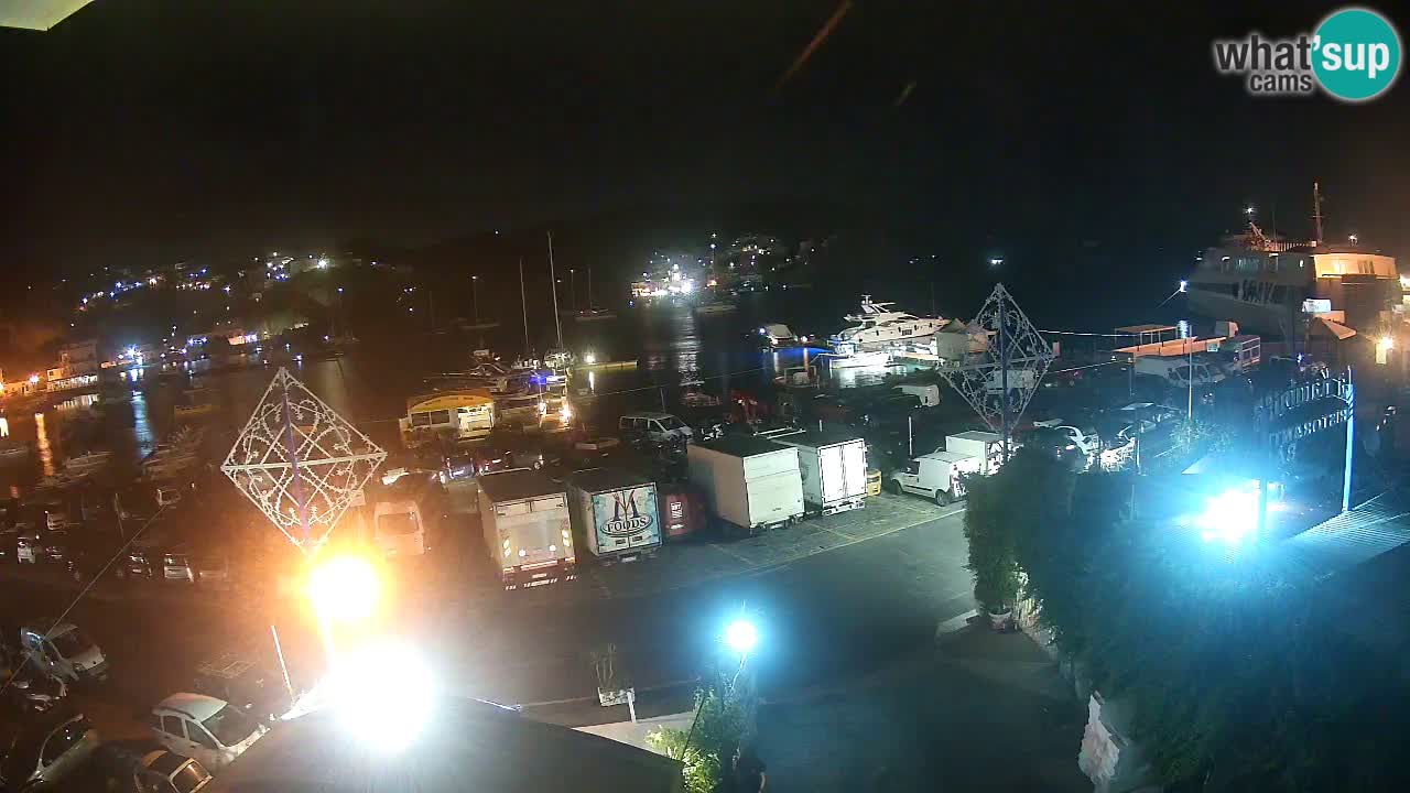 Insel Ponza Hafen webcam – Italien