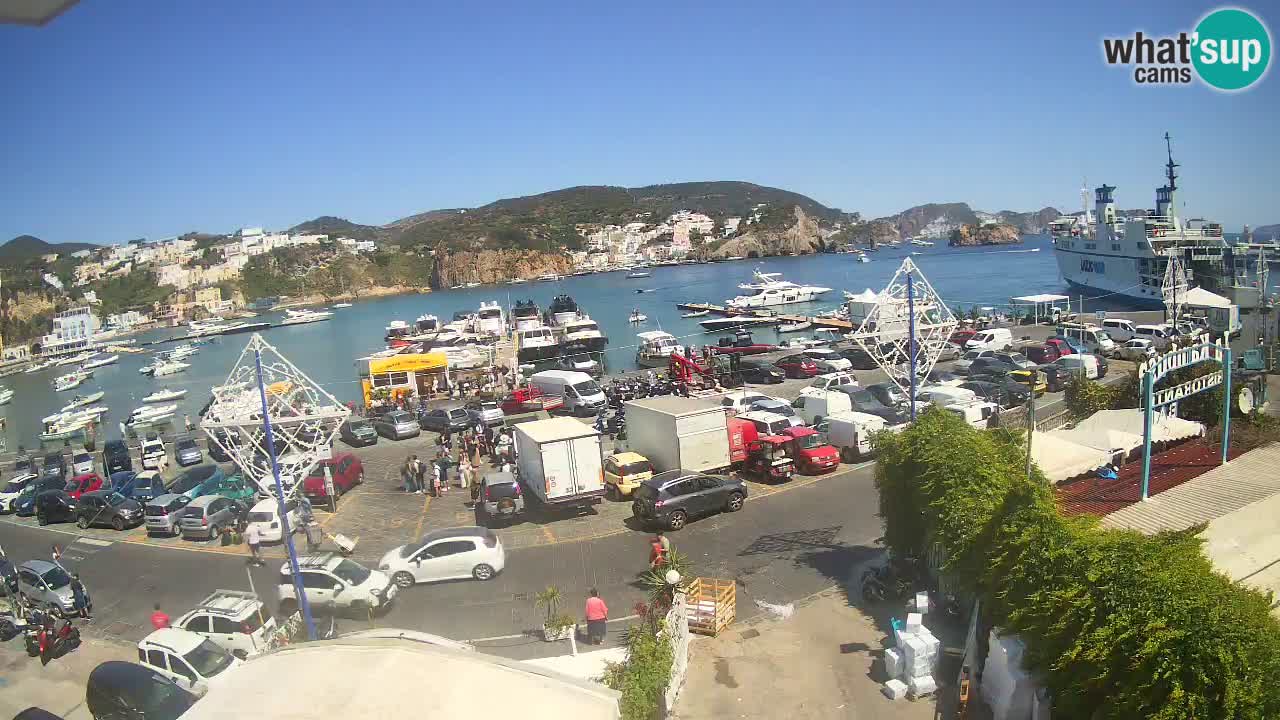Webcam del puerto de Ponza – Isla de Ponza