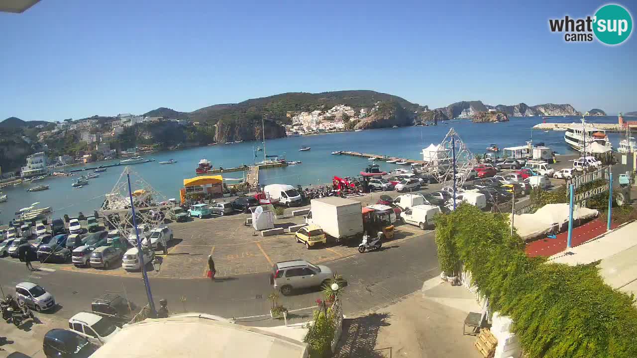 Ponza port webcam – Island of Ponza