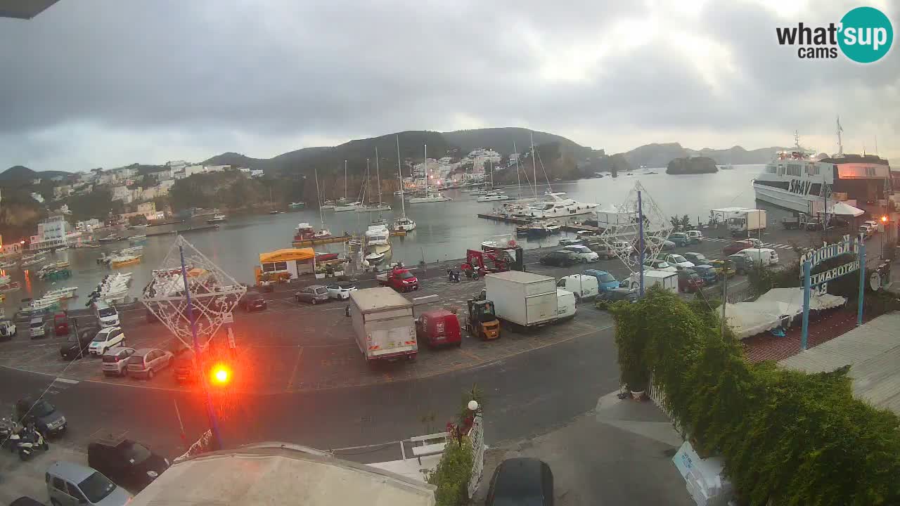 Ponza port webcam – Island of Ponza