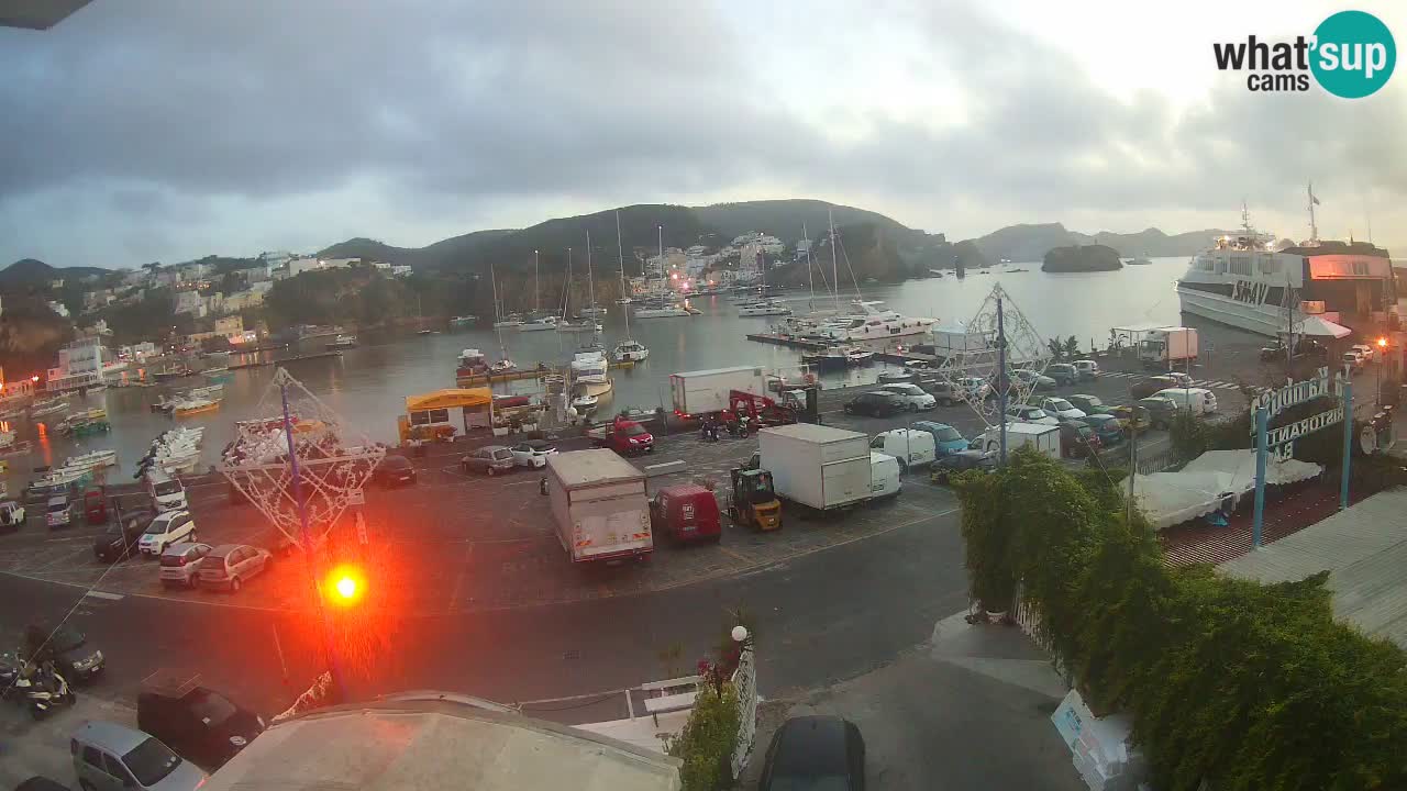 Web kamera luka Ponza – otok Ponza