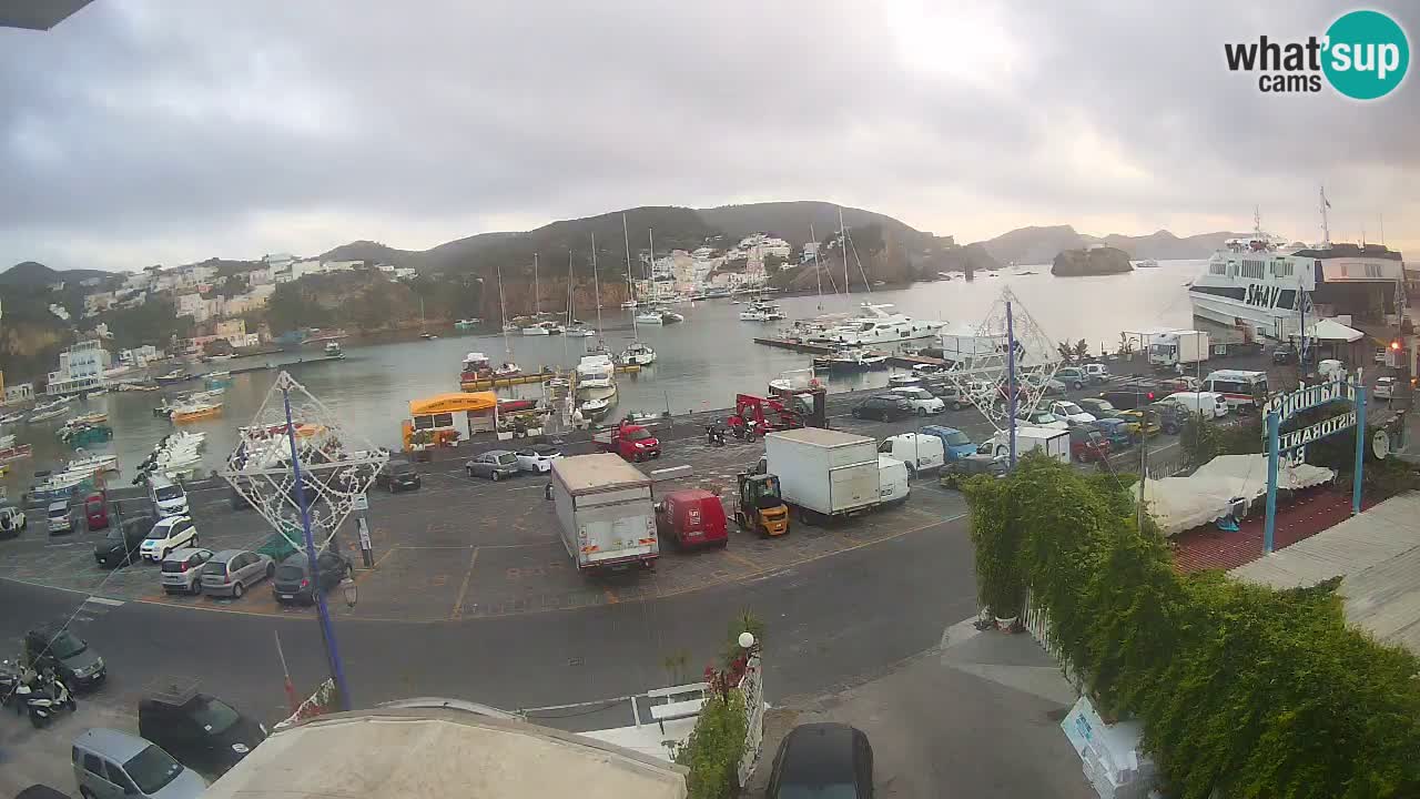 Ponza port webcam – Island of Ponza