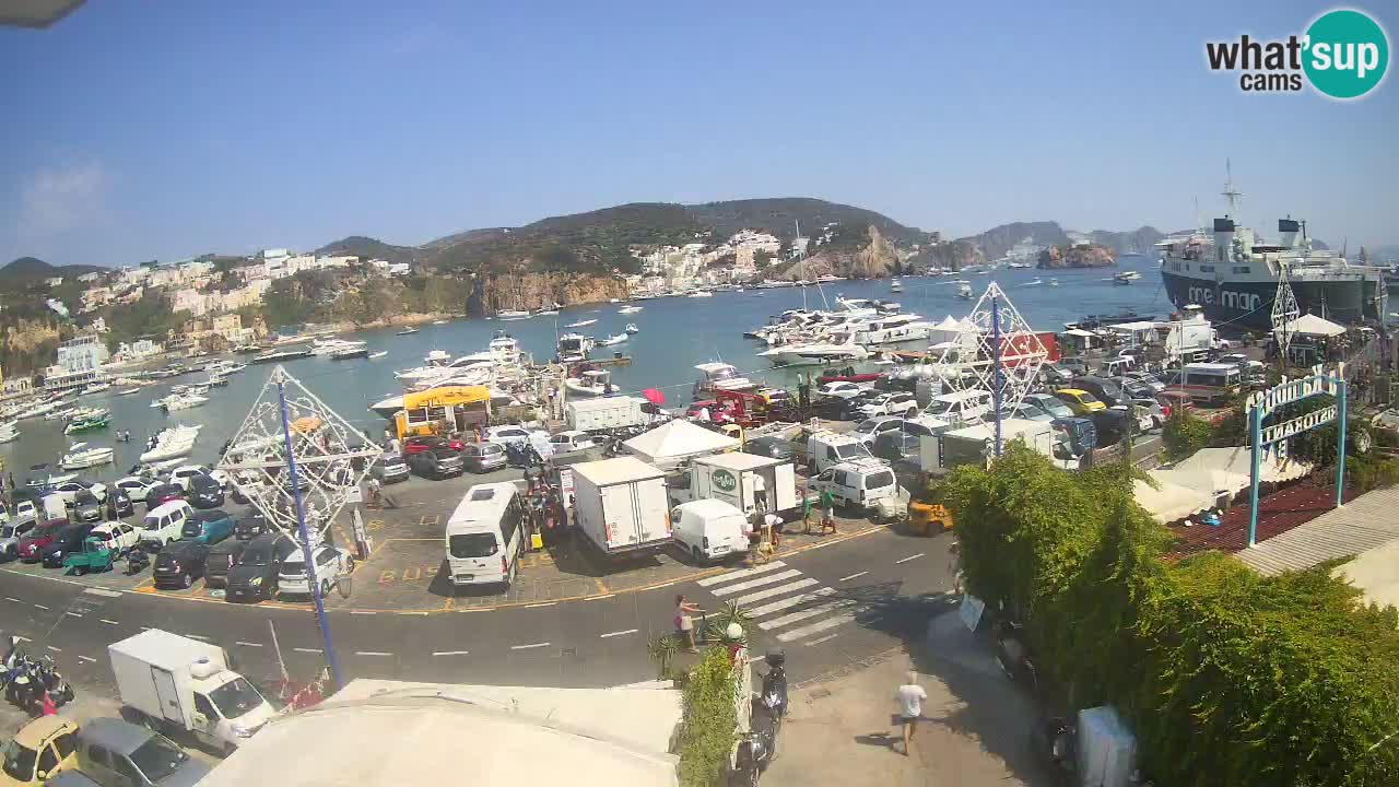 Web kamera luka Ponza – otok Ponza