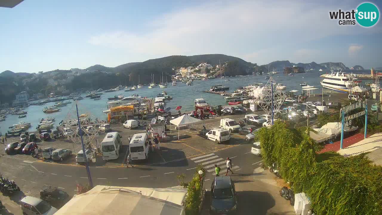 Ponza port webcam – Island of Ponza