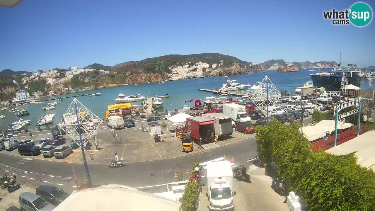 Ponza port webcam – Island of Ponza