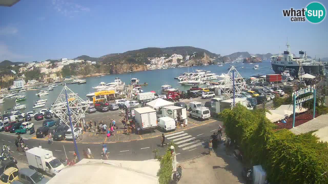 Webcam del puerto de Ponza – Isla de Ponza
