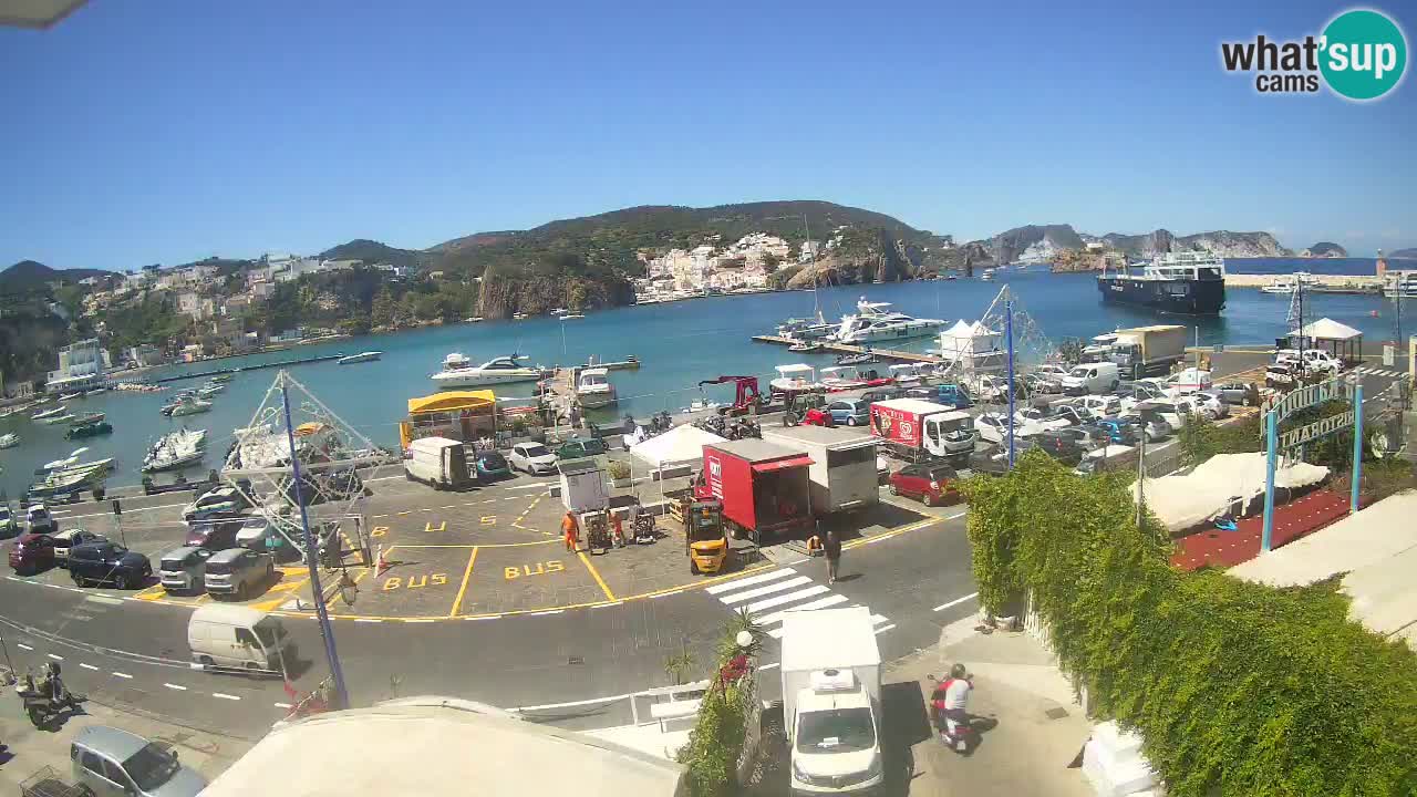 Ponza port webcam – Island of Ponza