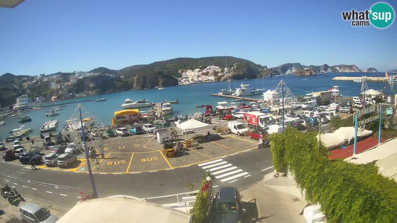 Webcam del puerto de Ponza – Isla de Ponza