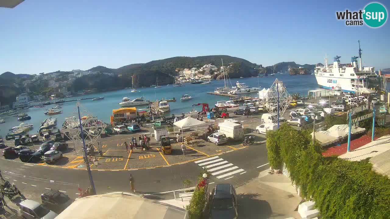 Webcam del puerto de Ponza – Isla de Ponza