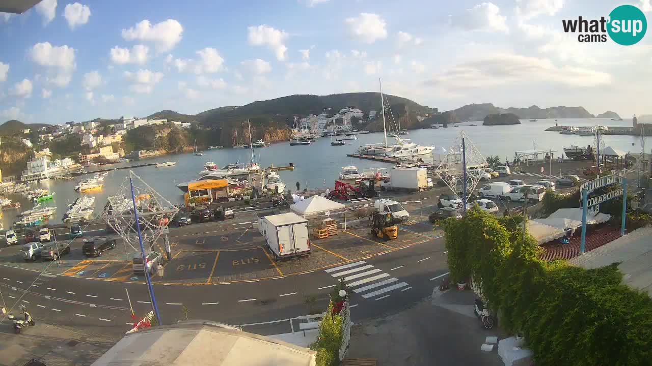 Web kamera luka Ponza – otok Ponza