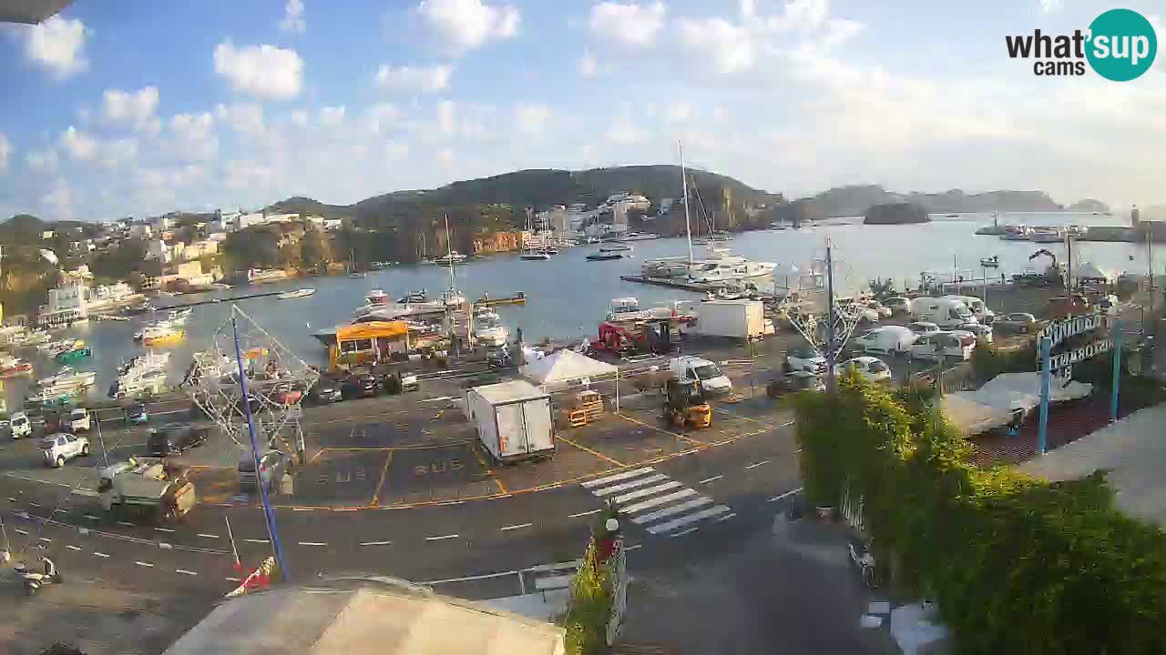 Web kamera luka Ponza – otok Ponza