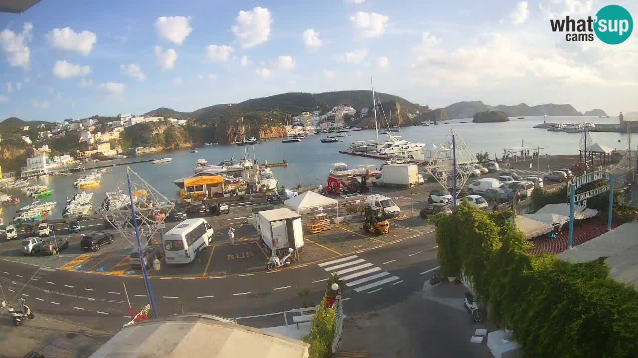 Web kamera luka Ponza – otok Ponza