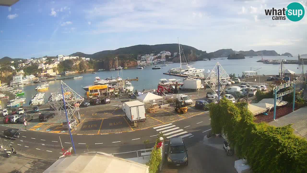 Webcam del puerto de Ponza – Isla de Ponza